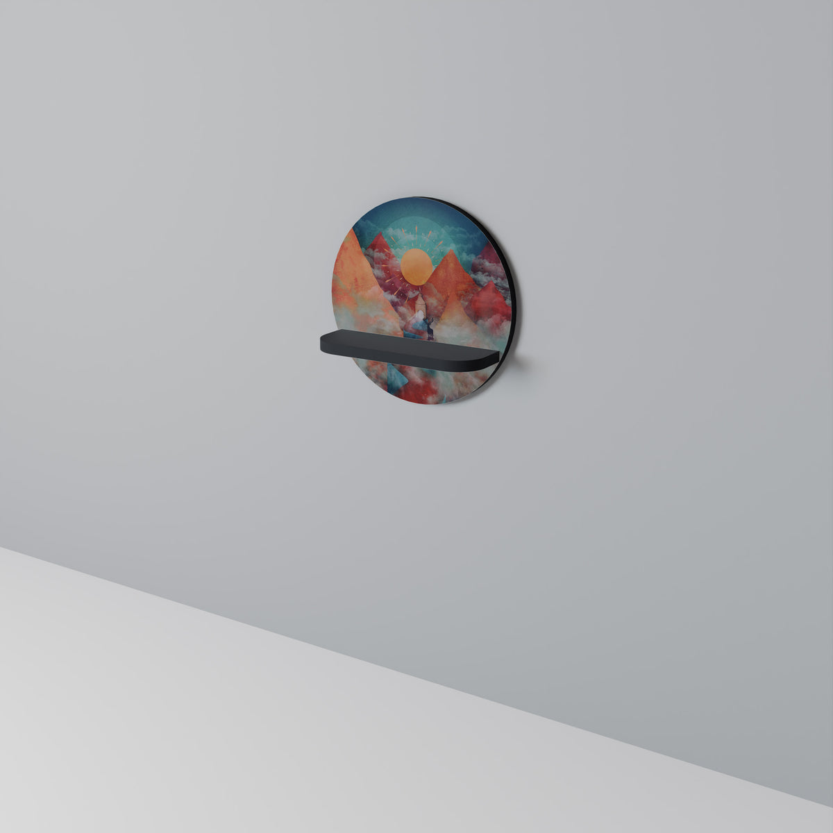 THE DEER MOUNTAIN Art Shelf