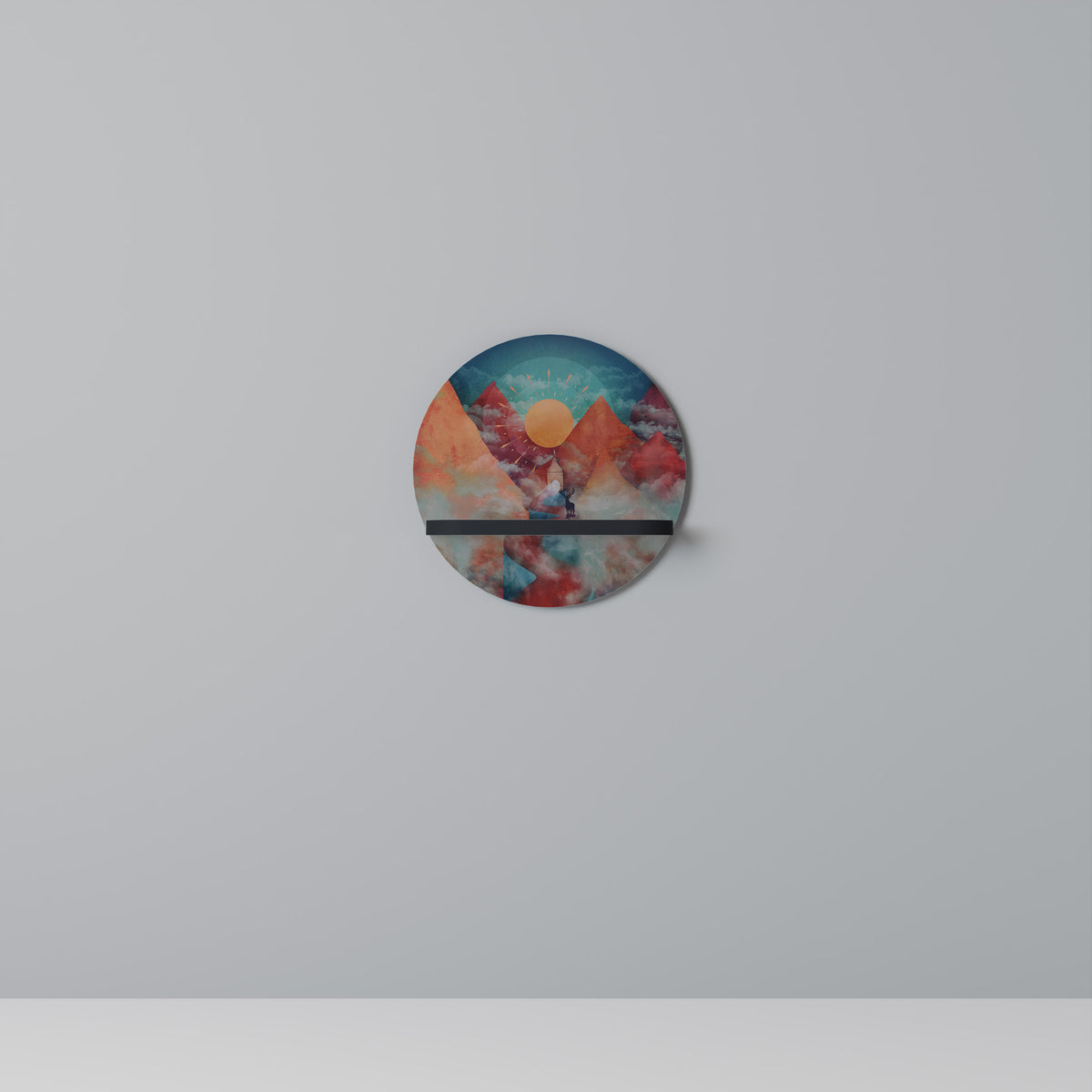 THE DEER MOUNTAIN Art Shelf