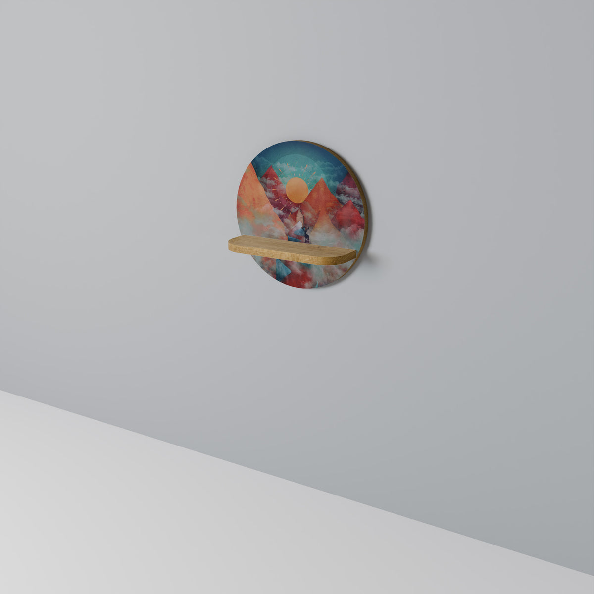 THE DEER MOUNTAIN Art Shelf