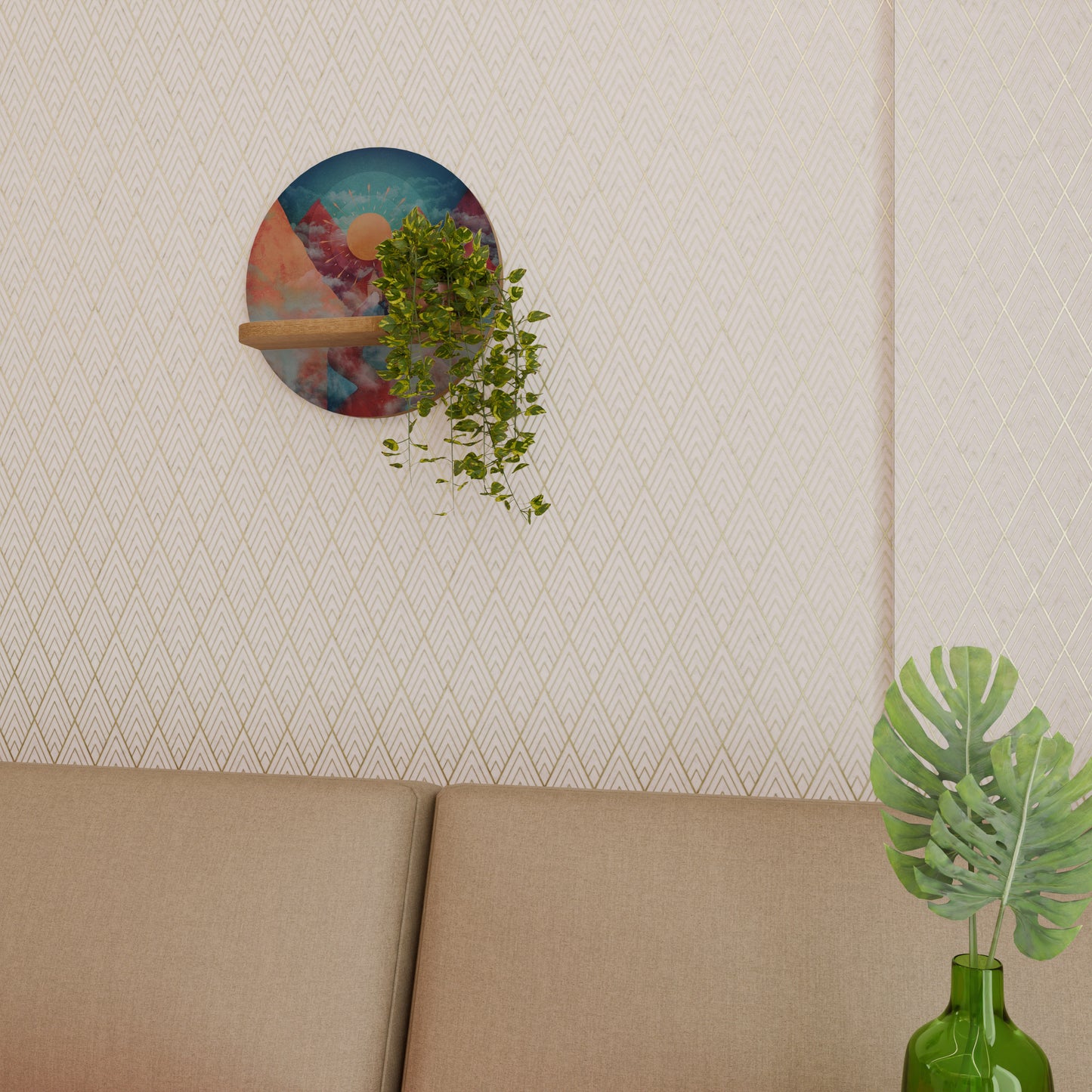 THE DEER MOUNTAIN Art Shelf