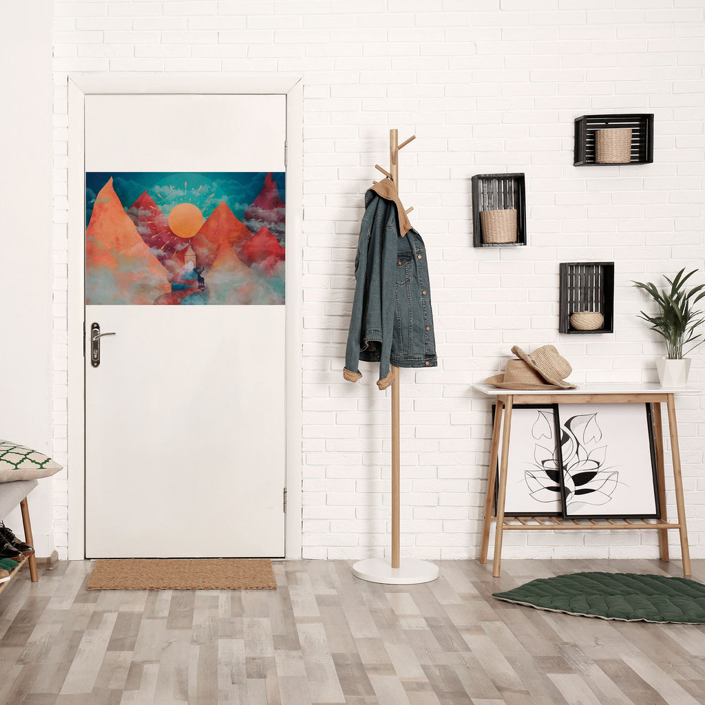 Affiche horizontale autocollante THE DEER MOUNTAIN