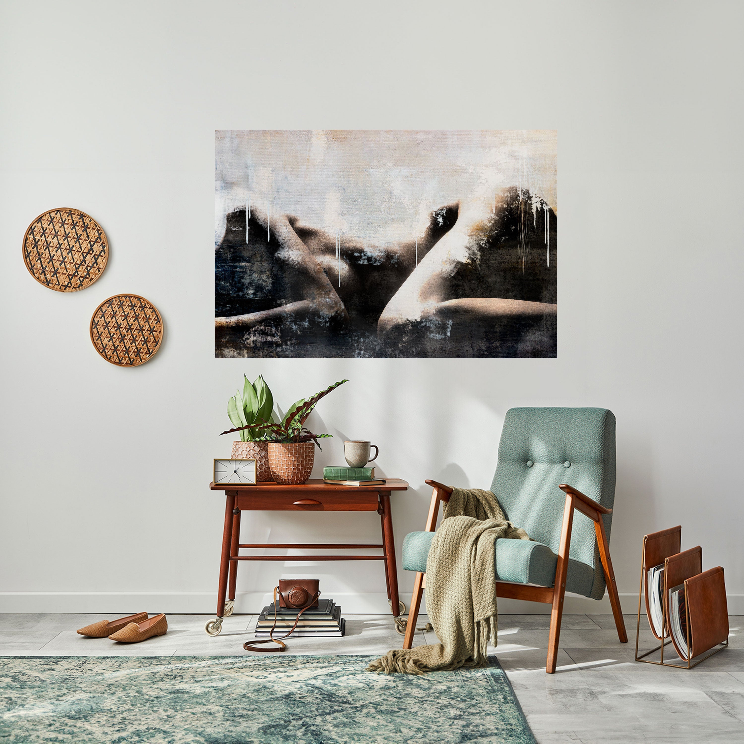 Affiche horizontale autocollante WAIST OF TIME