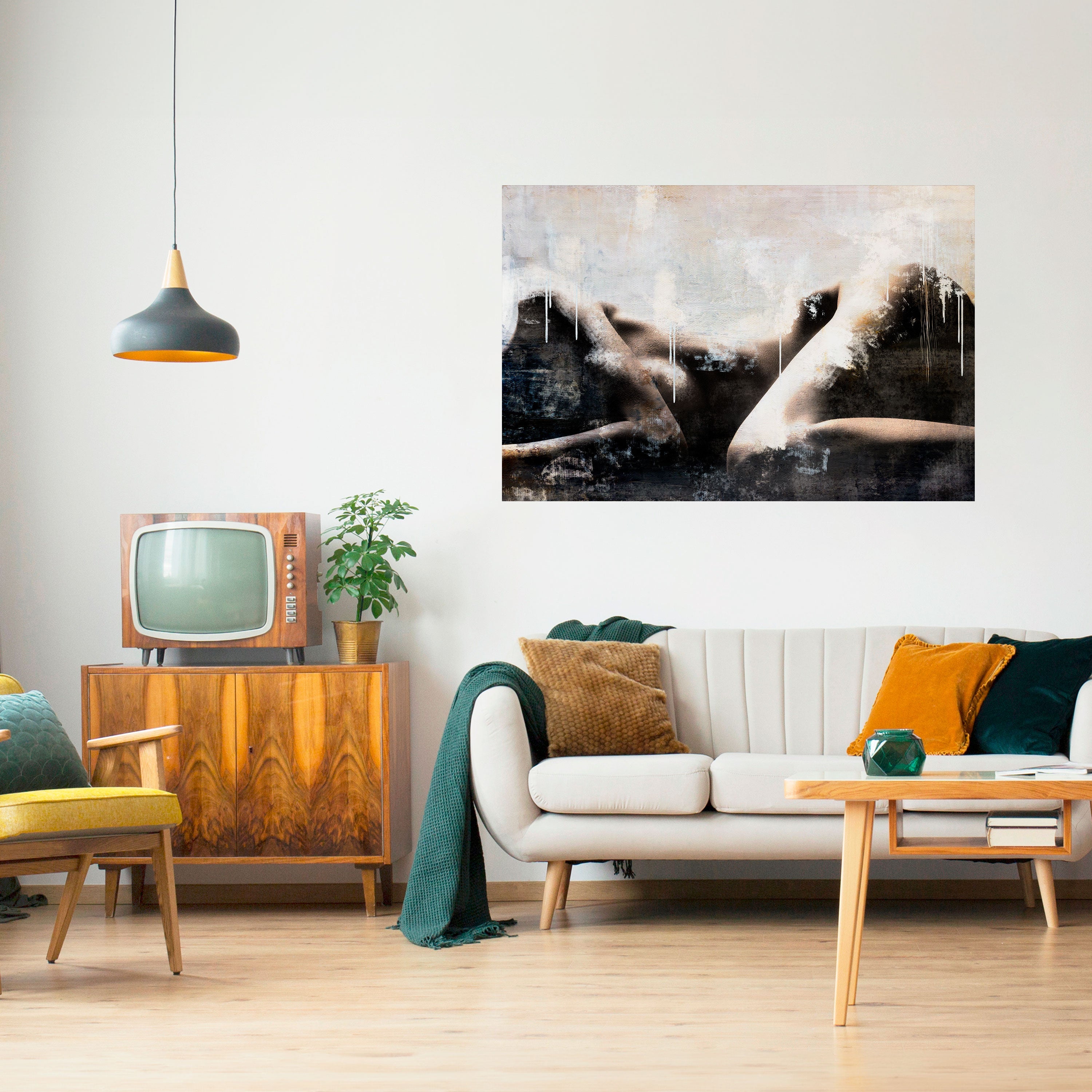 Affiche horizontale autocollante WAIST OF TIME