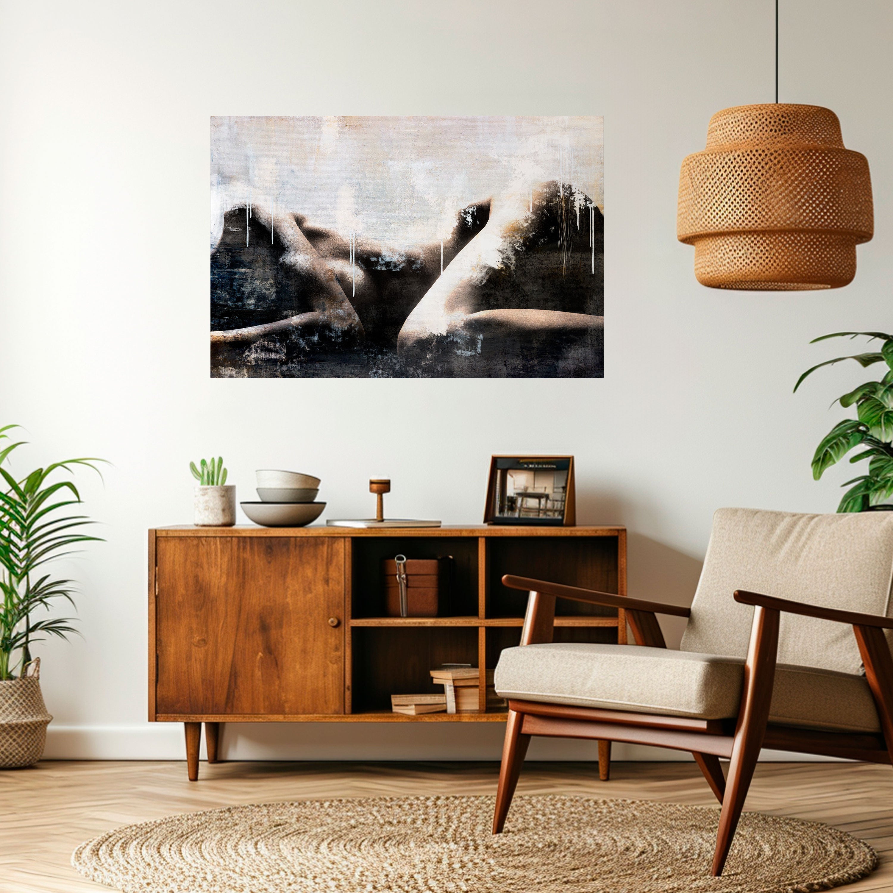 Affiche horizontale autocollante WAIST OF TIME