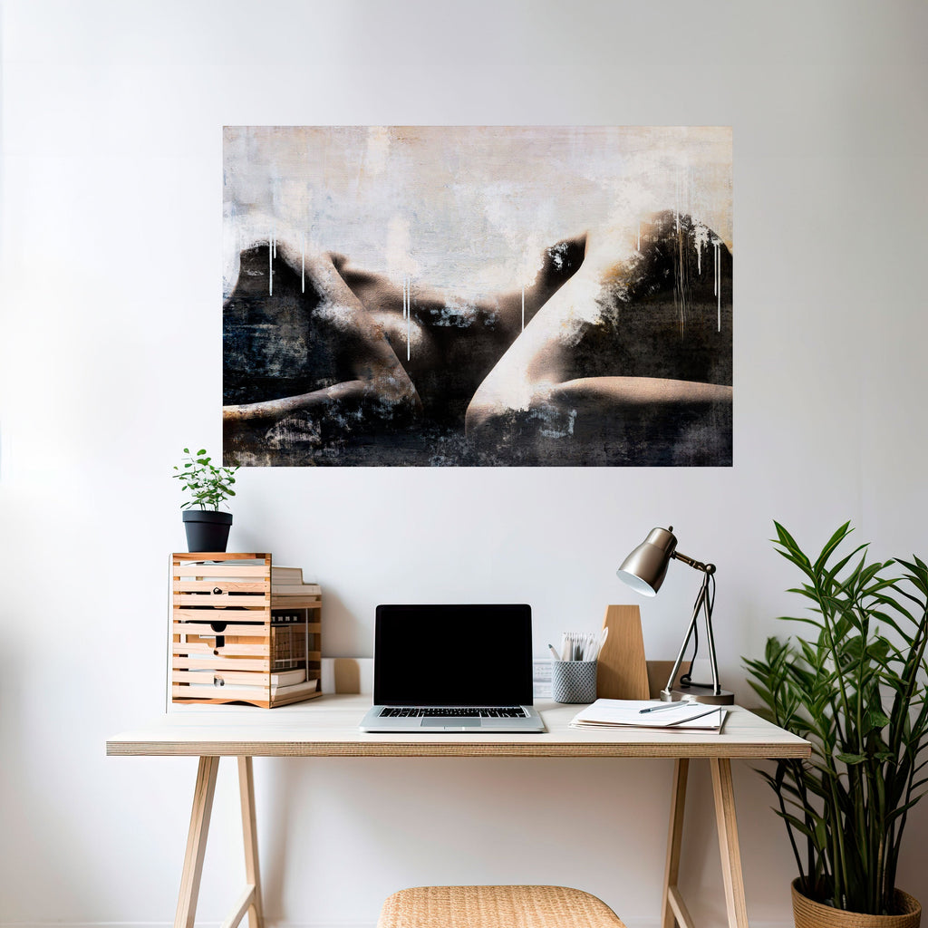 Affiche horizontale autocollante WAIST OF TIME