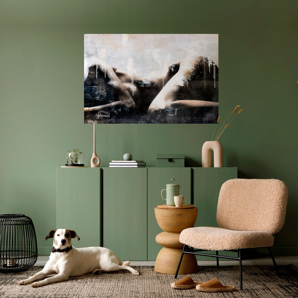 Affiche horizontale autocollante WAIST OF TIME