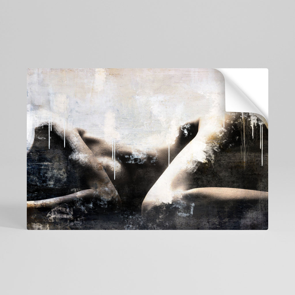 Affiche horizontale autocollante WAIST OF TIME