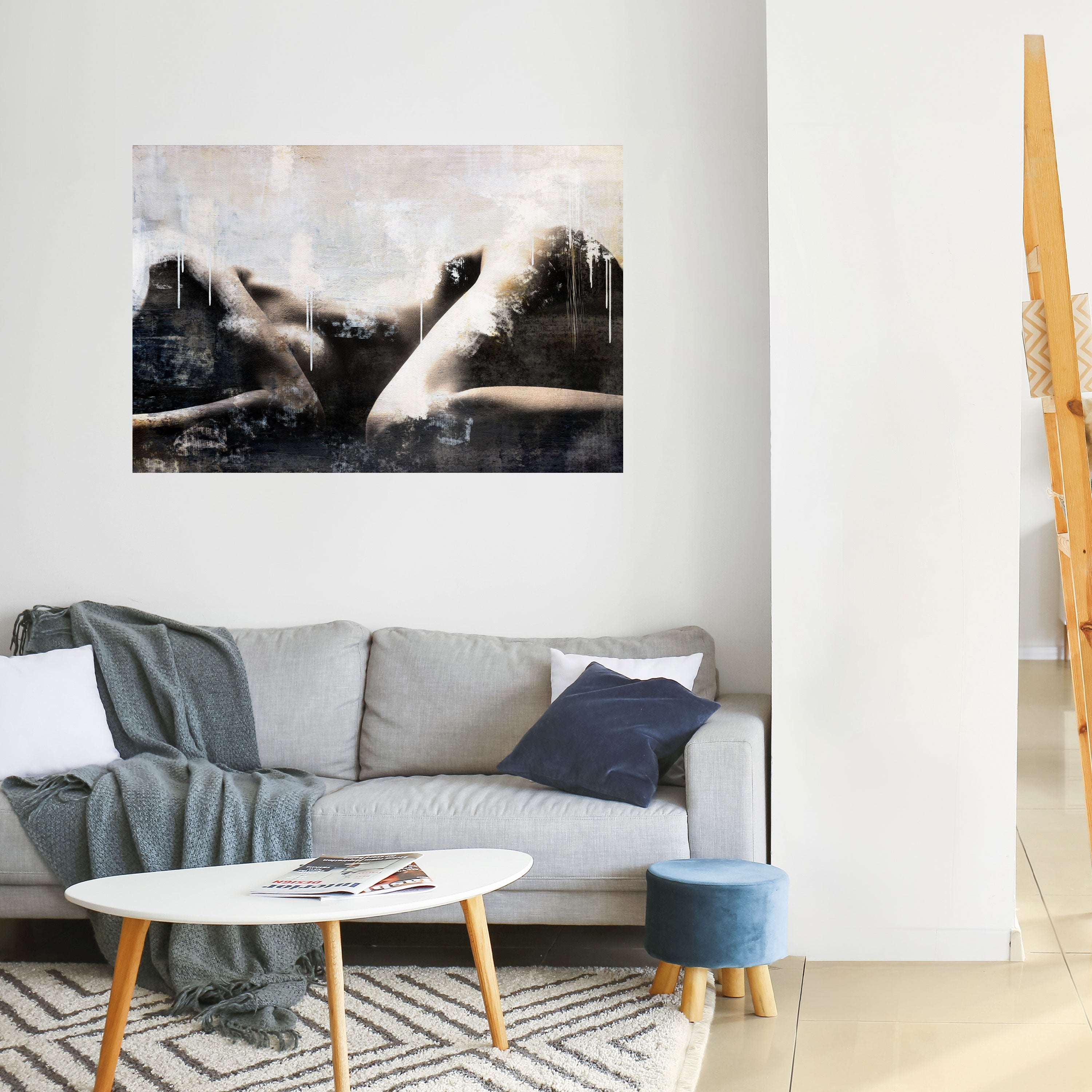 Affiche horizontale autocollante WAIST OF TIME