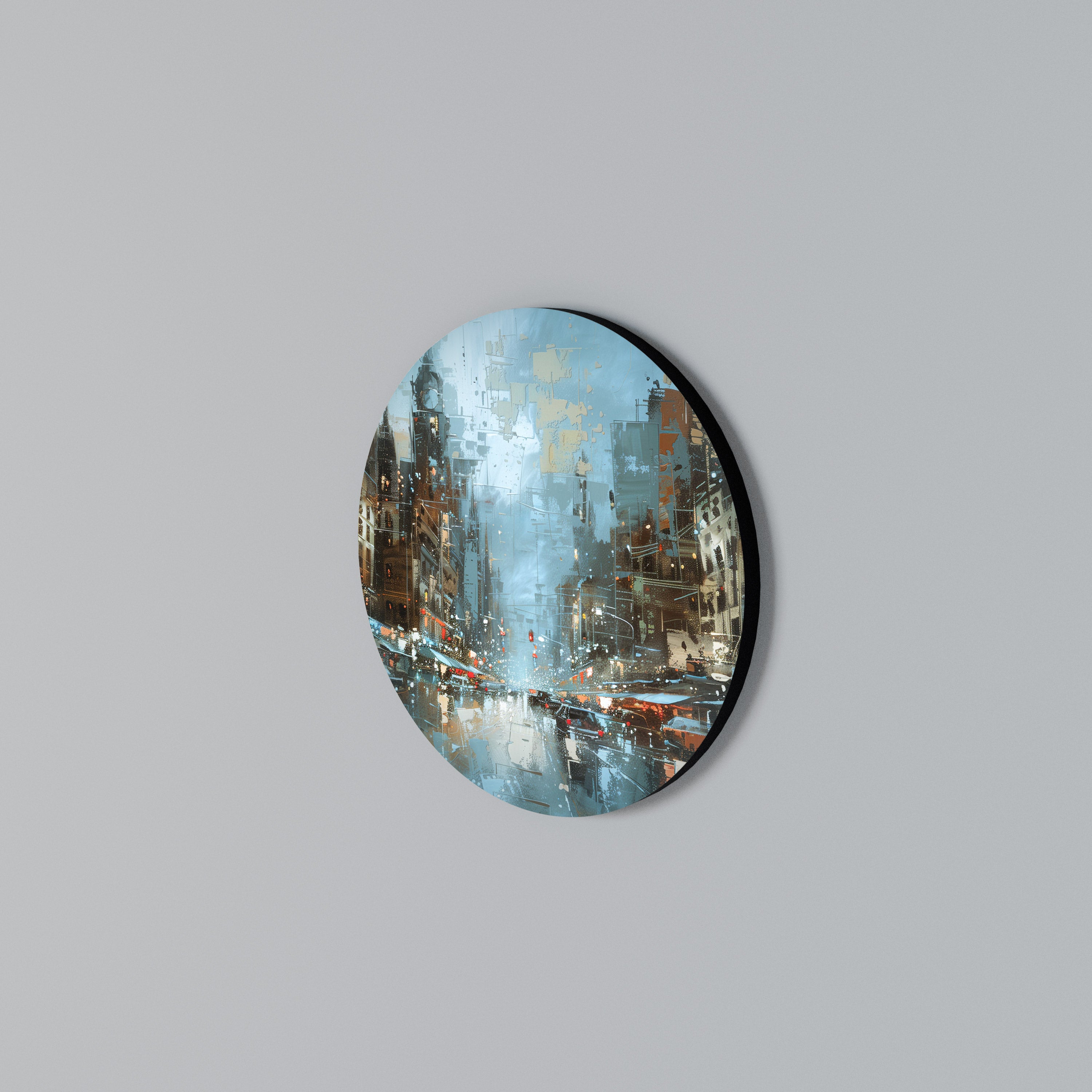 URBAN FEVER Round Wall Art