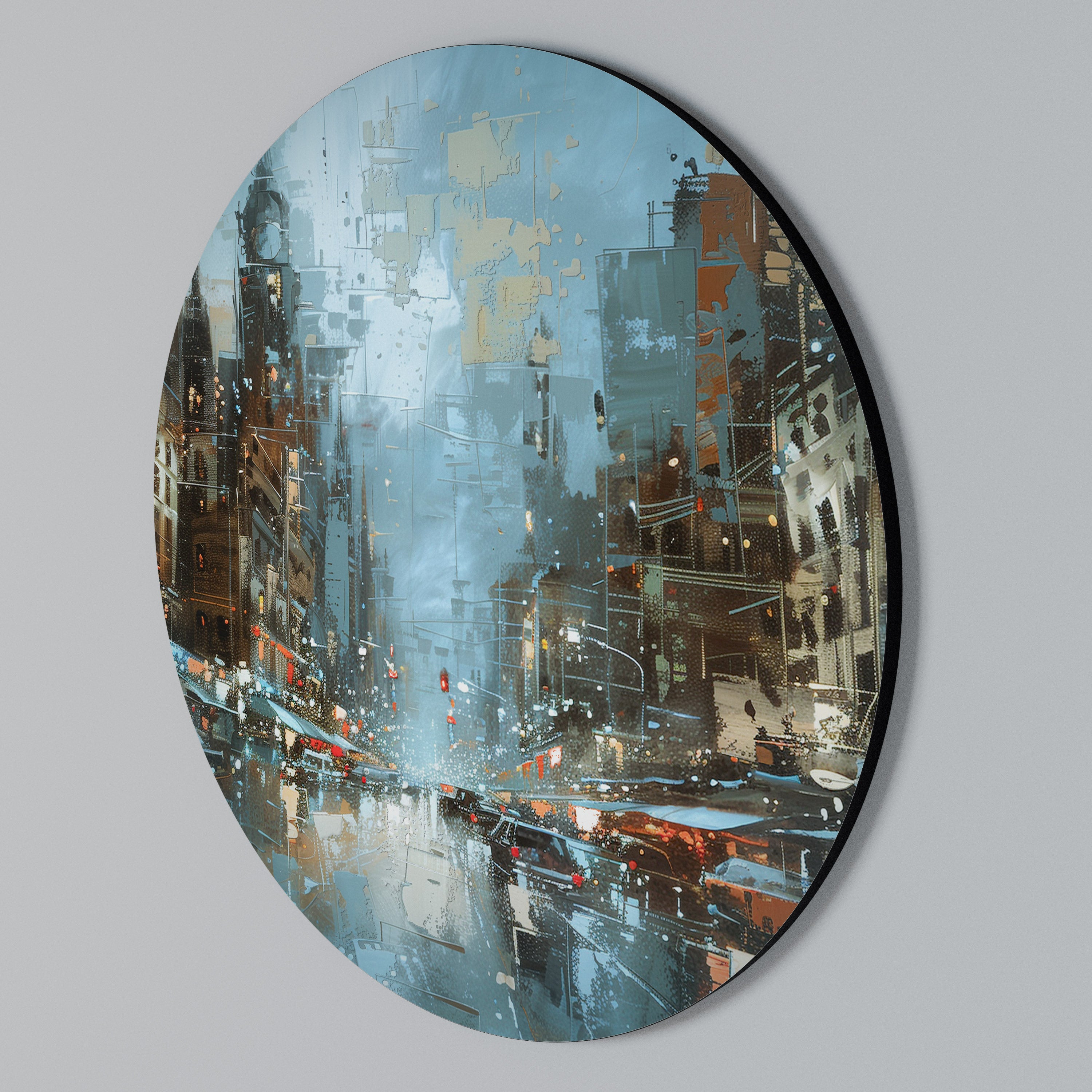 URBAN FEVER Round Wall Art