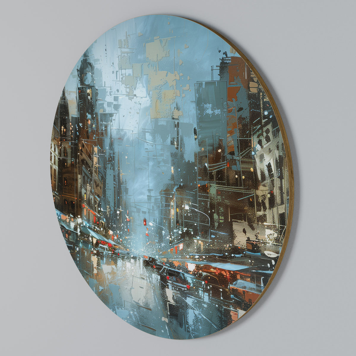 URBAN FEVER Round Wall Art