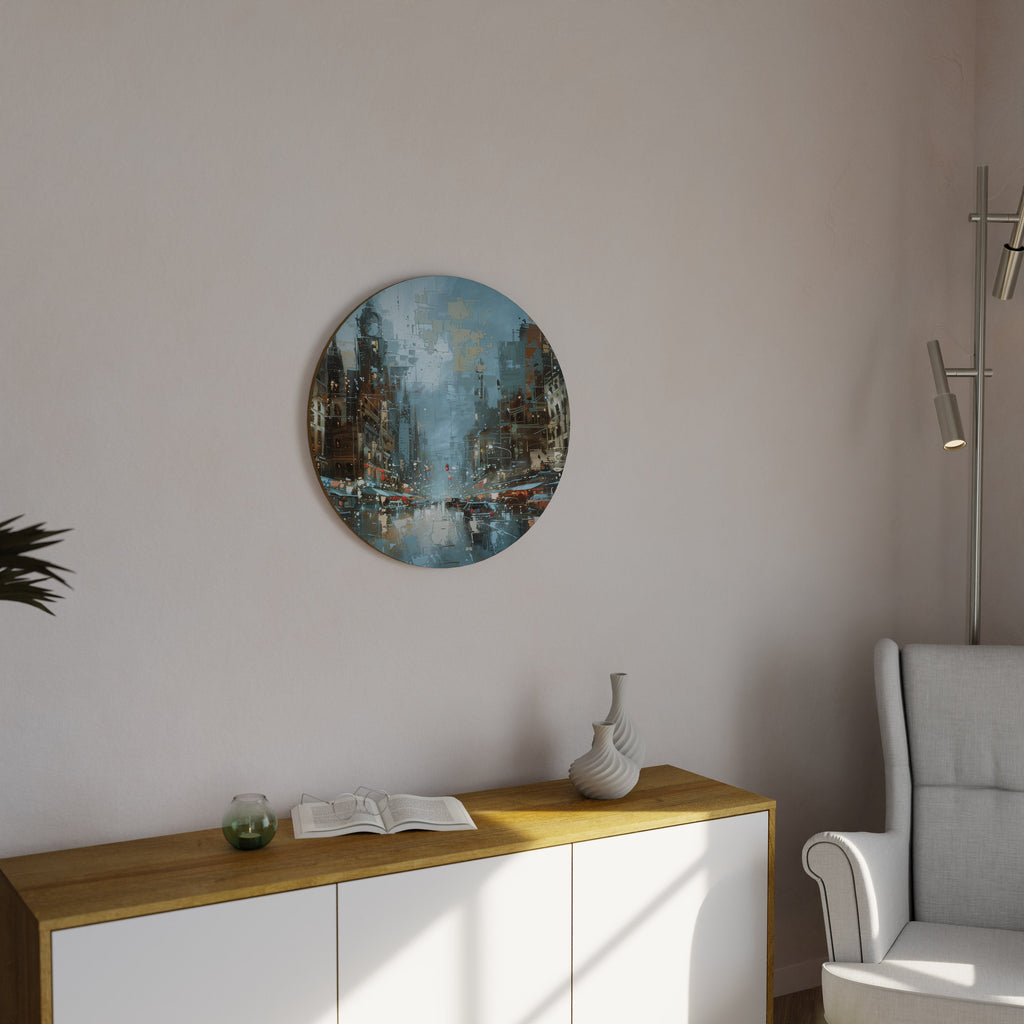 Art mural rond URBAN FEVER