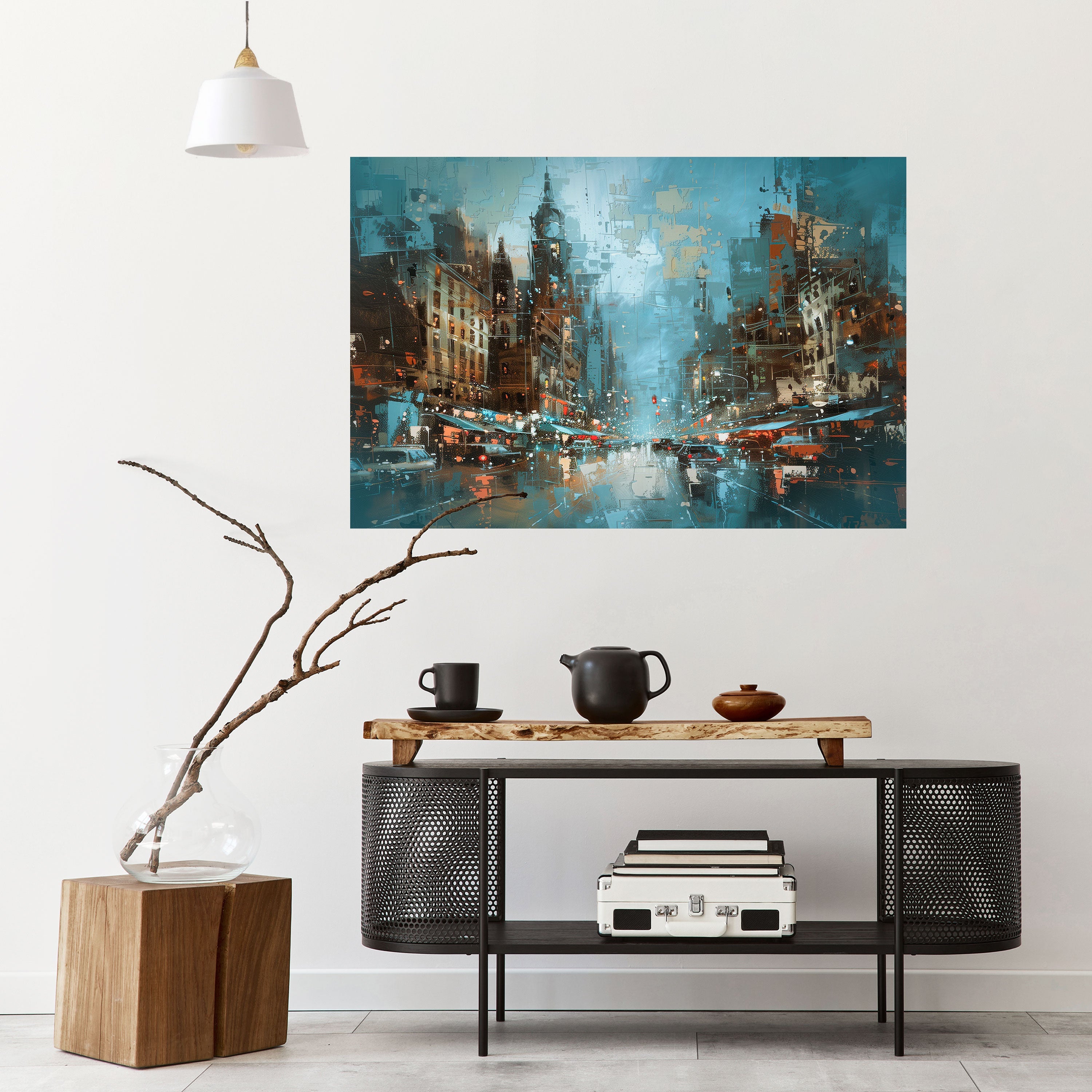 Affiche horizontale autocollante URBAN FEVER