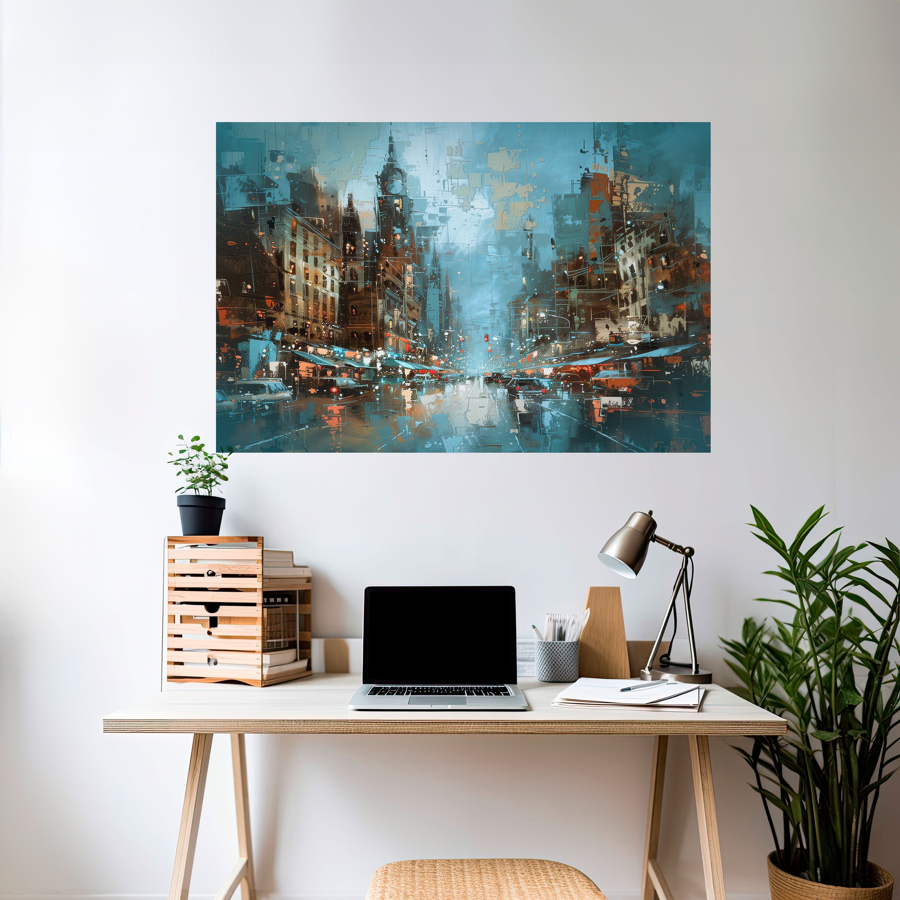 Affiche horizontale autocollante URBAN FEVER