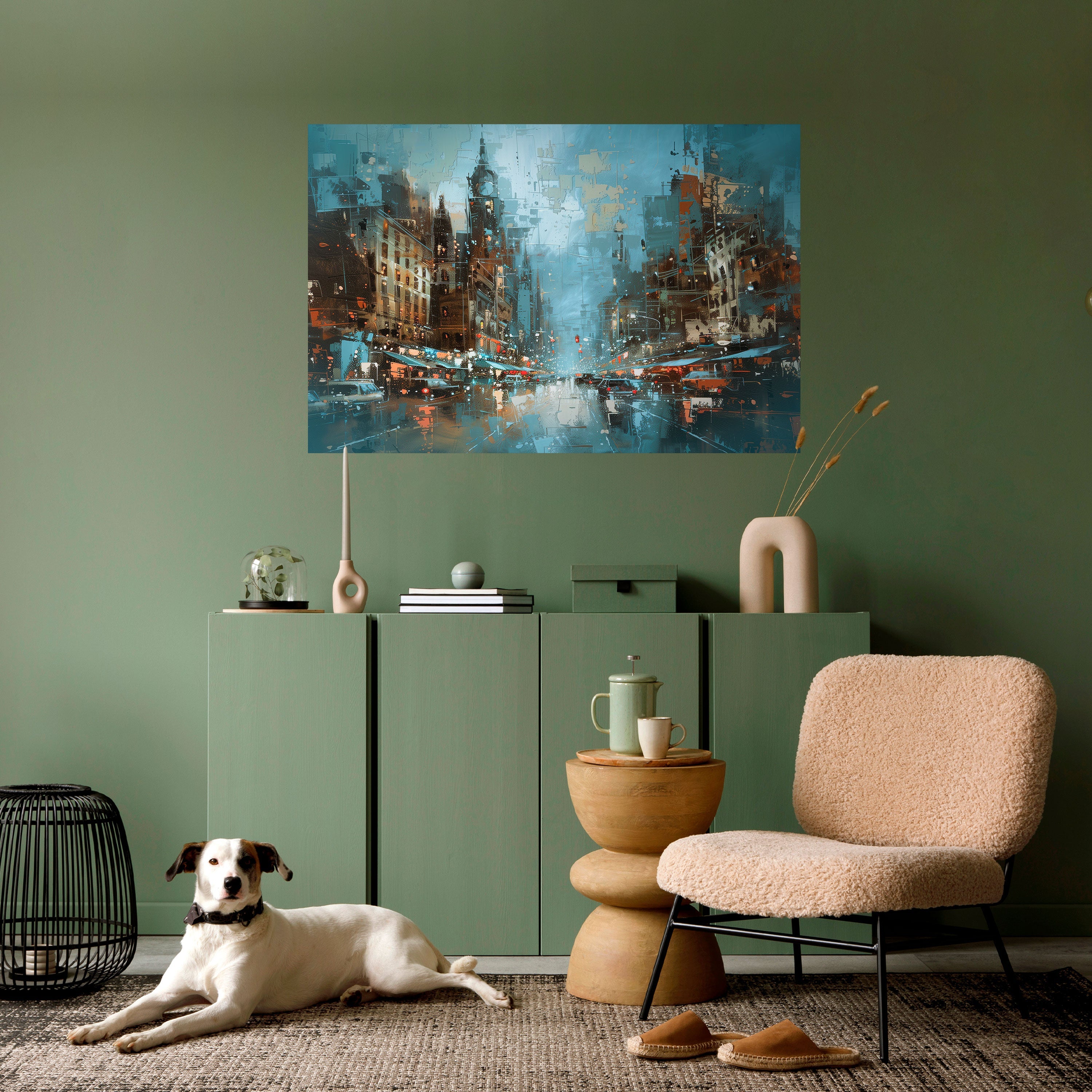 Affiche horizontale autocollante URBAN FEVER