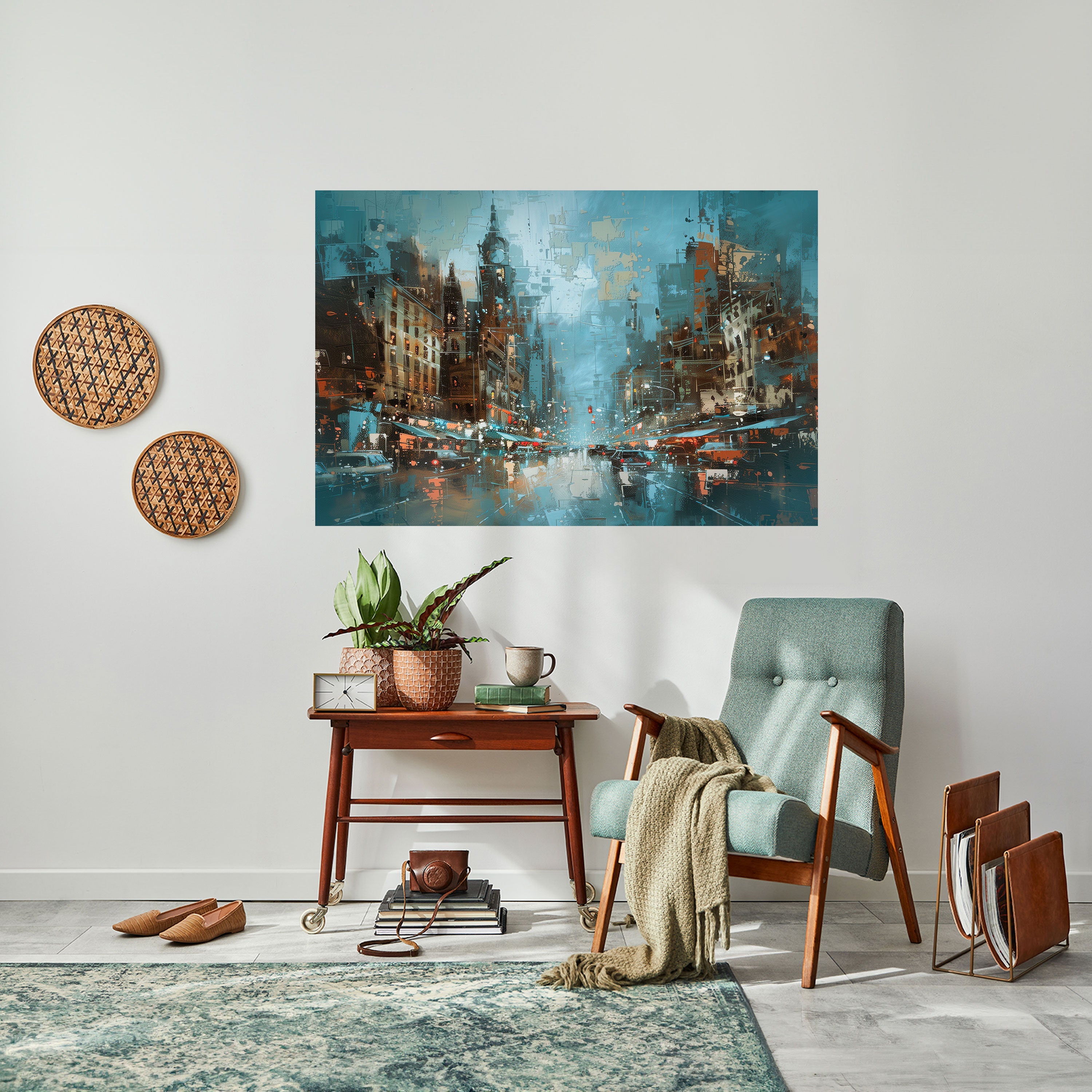 Affiche horizontale autocollante URBAN FEVER