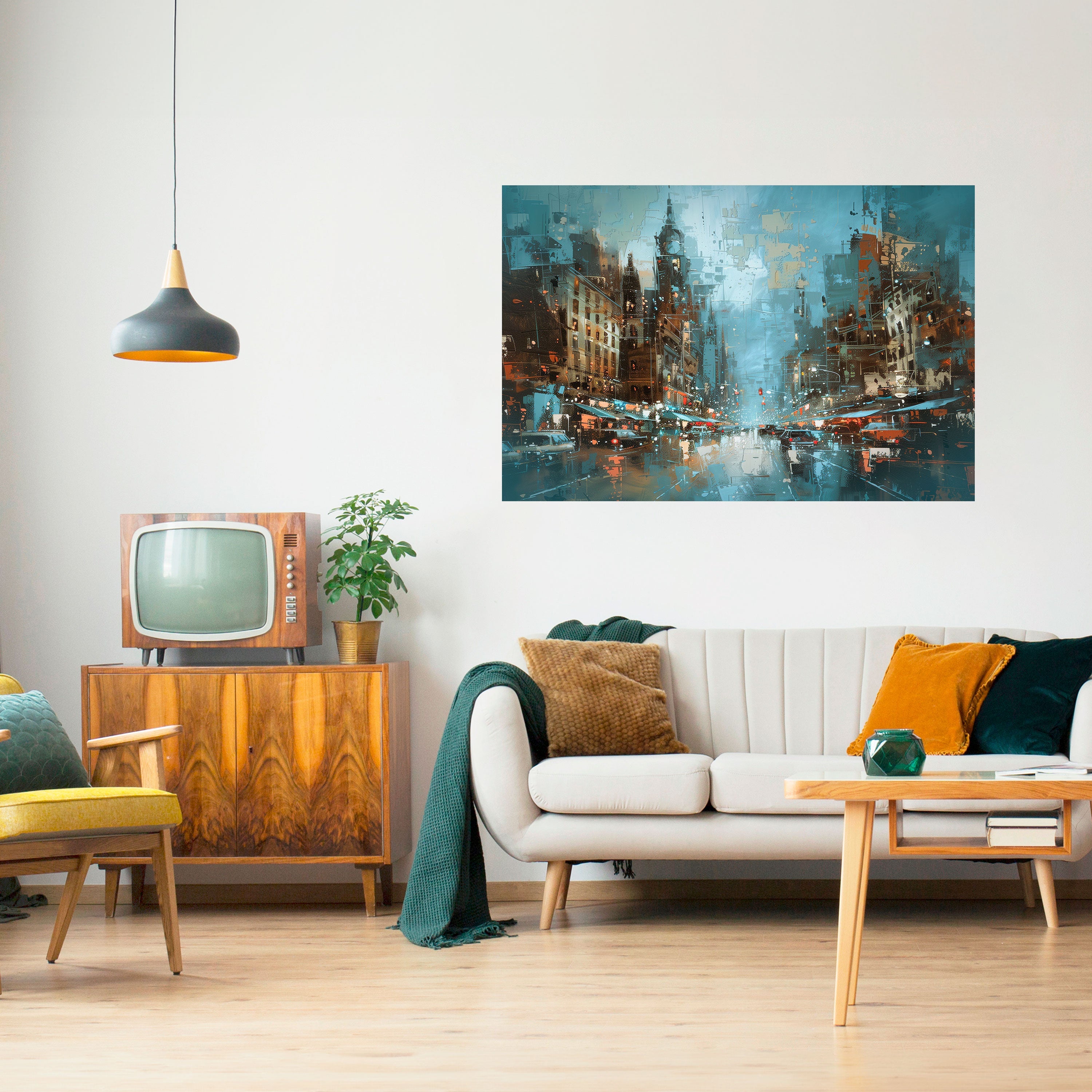 Affiche horizontale autocollante URBAN FEVER