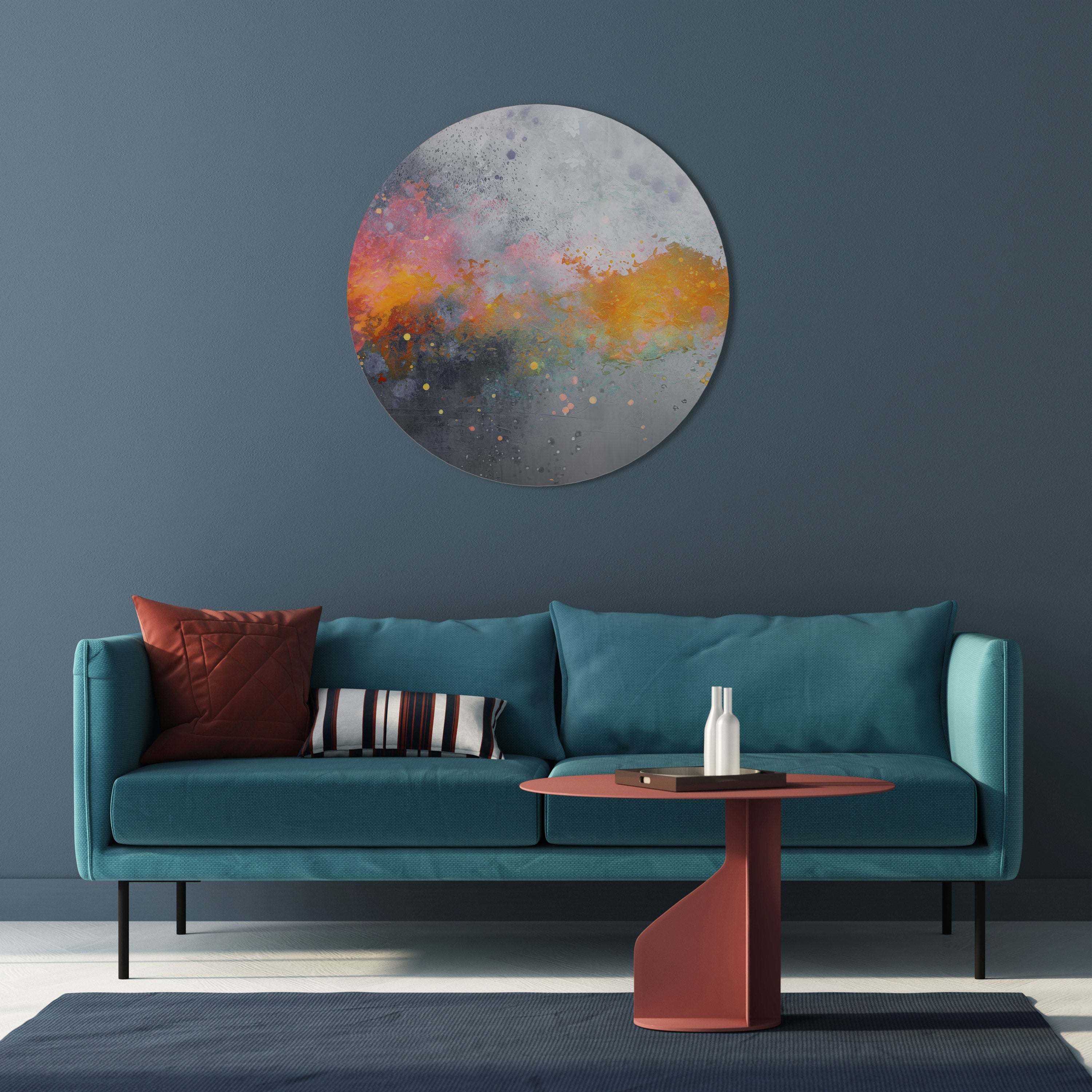 Décoration murale ronde PIXY ROAD