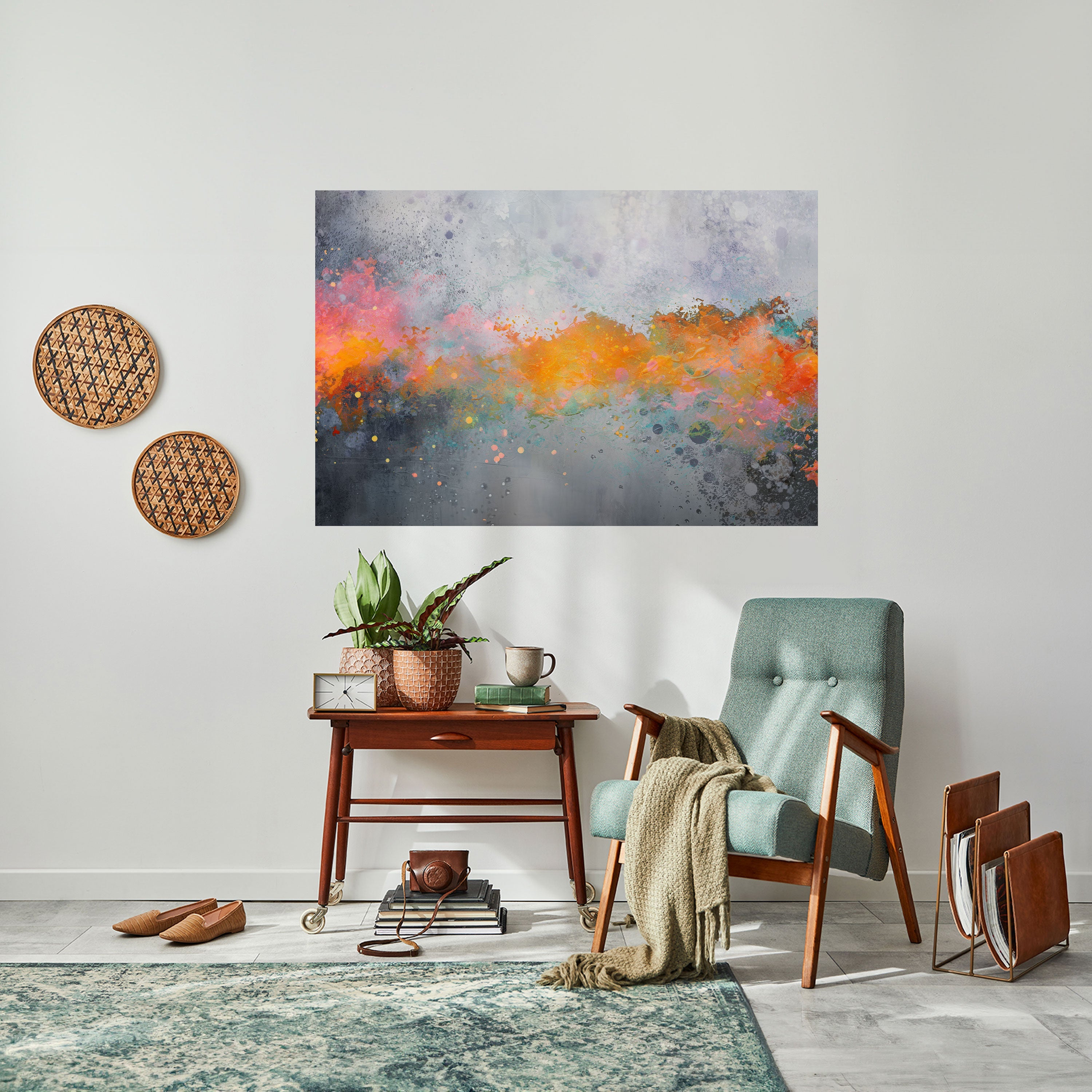 Affiche horizontale autocollante PIXY ROAD