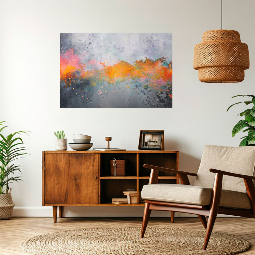 Affiche horizontale autocollante PIXY ROAD