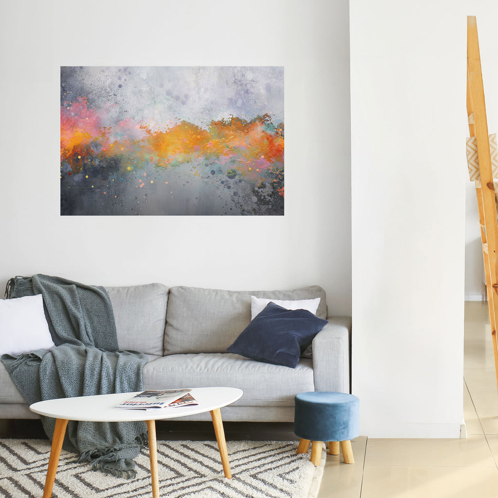 Affiche horizontale autocollante PIXY ROAD