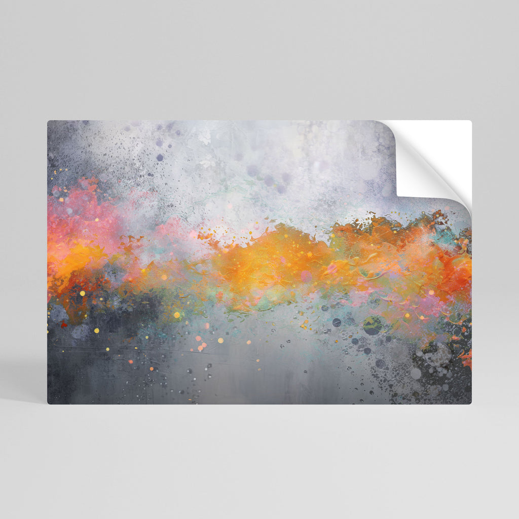 Affiche horizontale autocollante PIXY ROAD