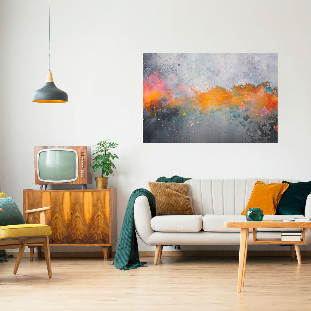 Affiche horizontale autocollante PIXY ROAD