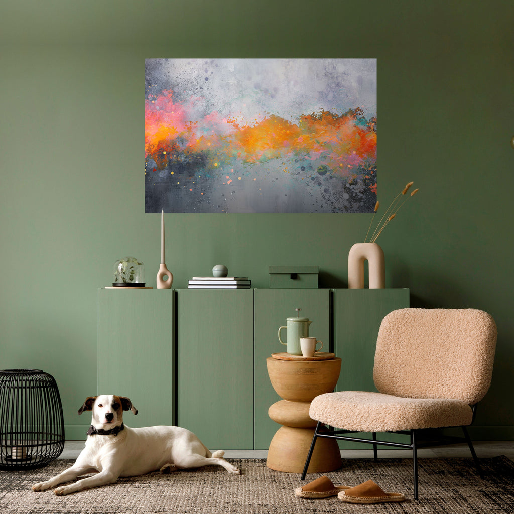 Affiche horizontale autocollante PIXY ROAD