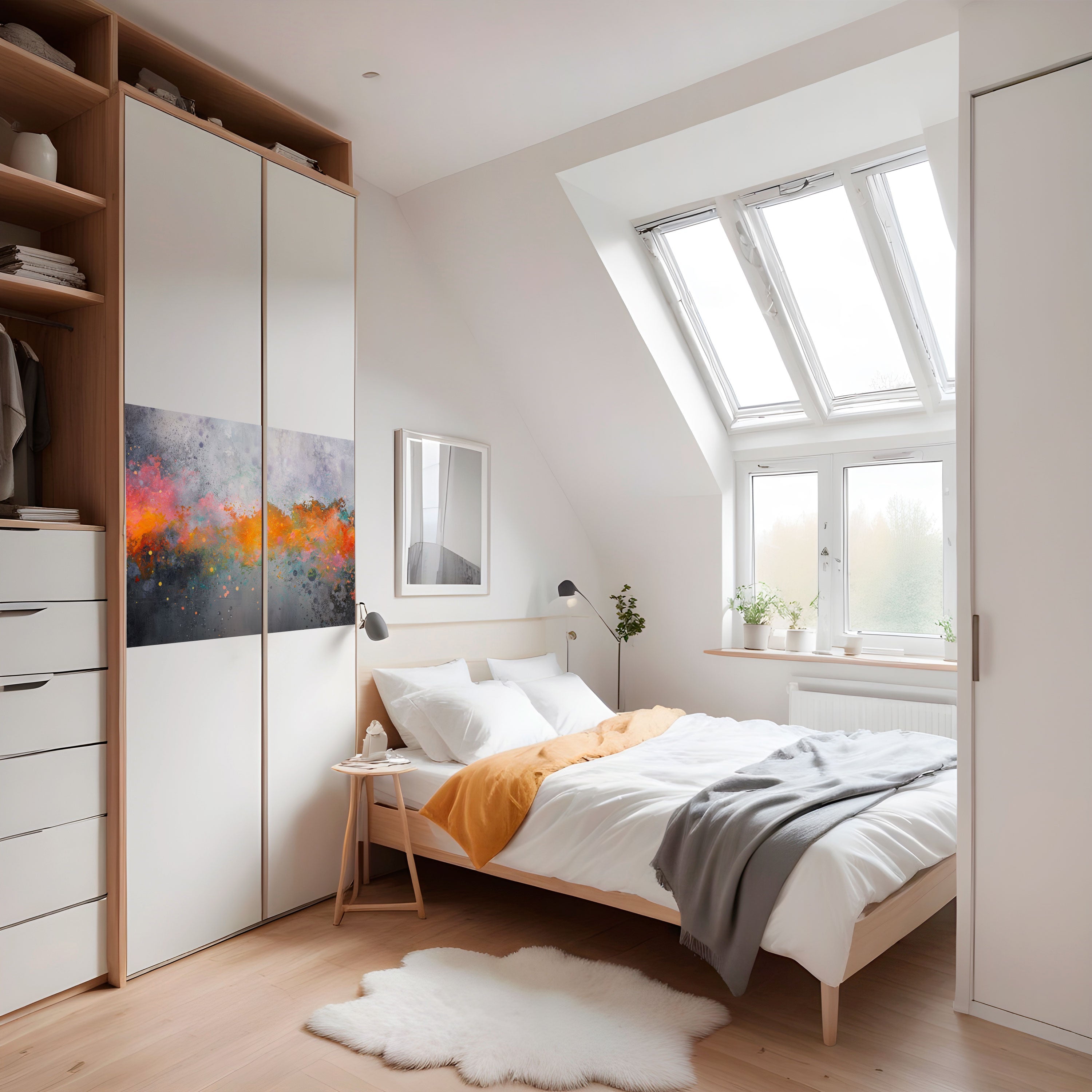 Affiche horizontale autocollante PIXY ROAD