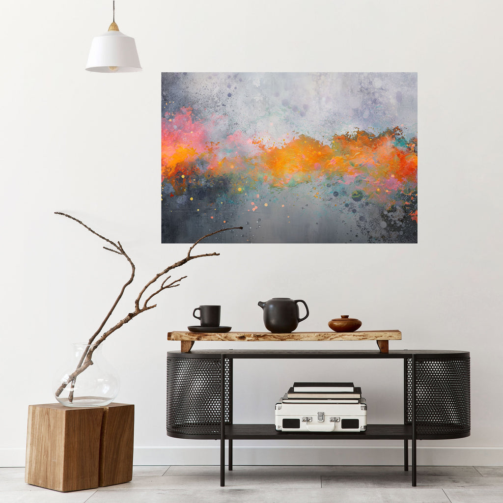 Affiche horizontale autocollante PIXY ROAD