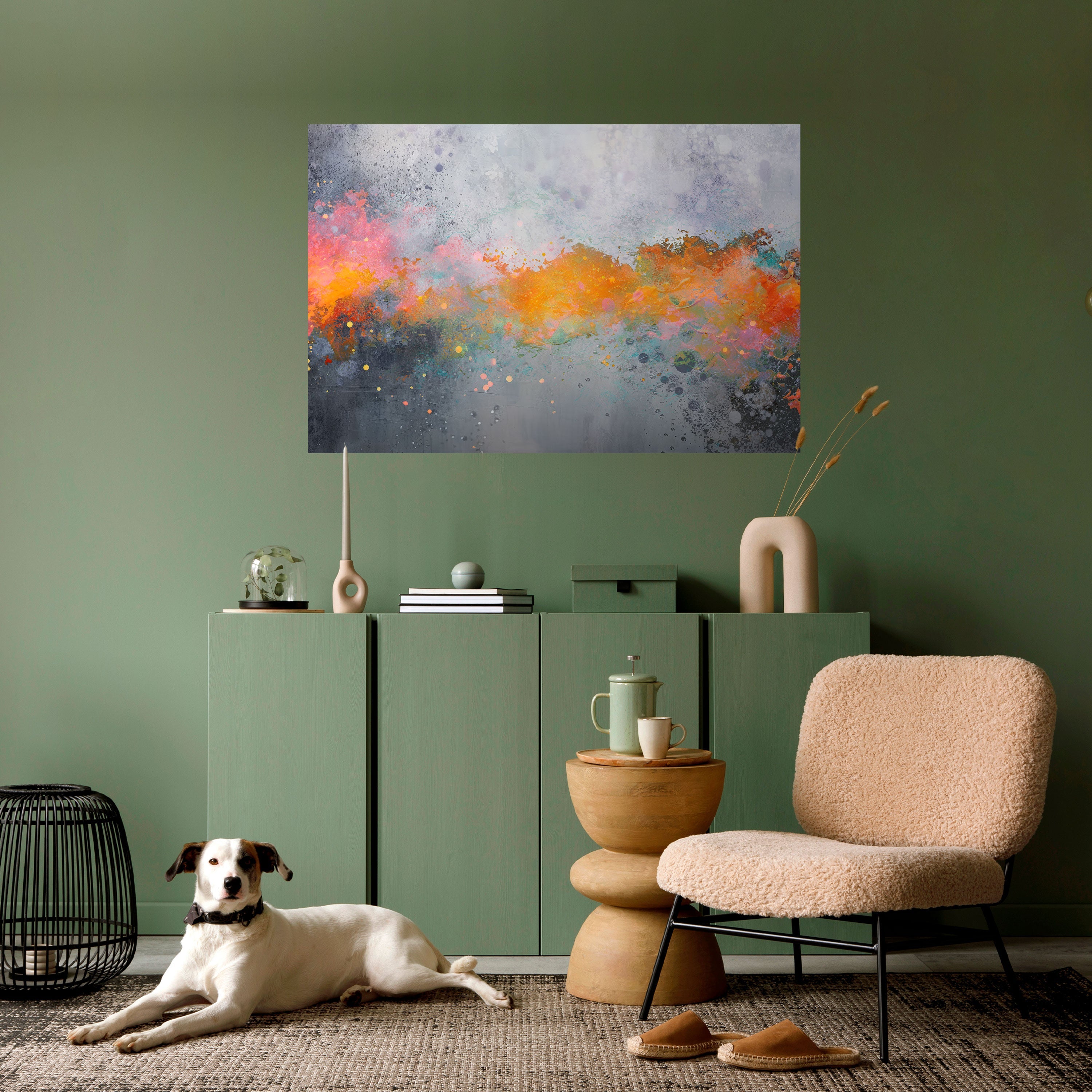 Affiche horizontale autocollante PIXY ROAD