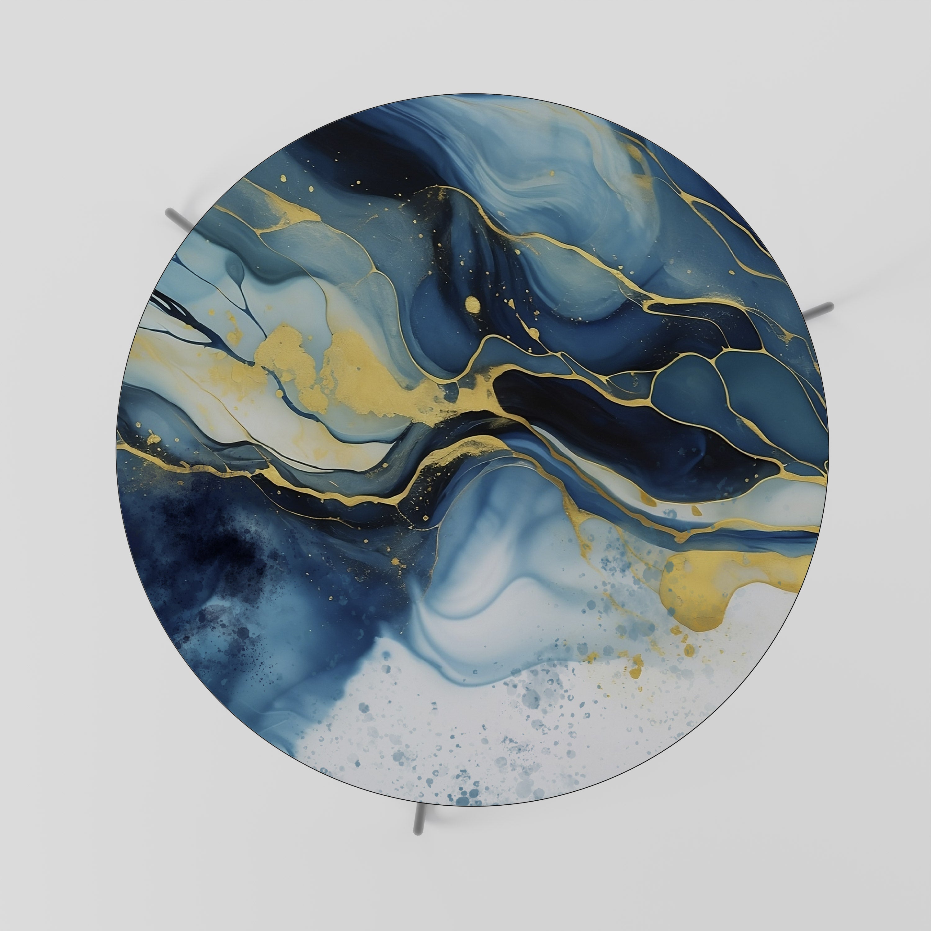 Table basse en marbre encre 69