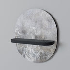 WHITE WHISPER Art Shelf