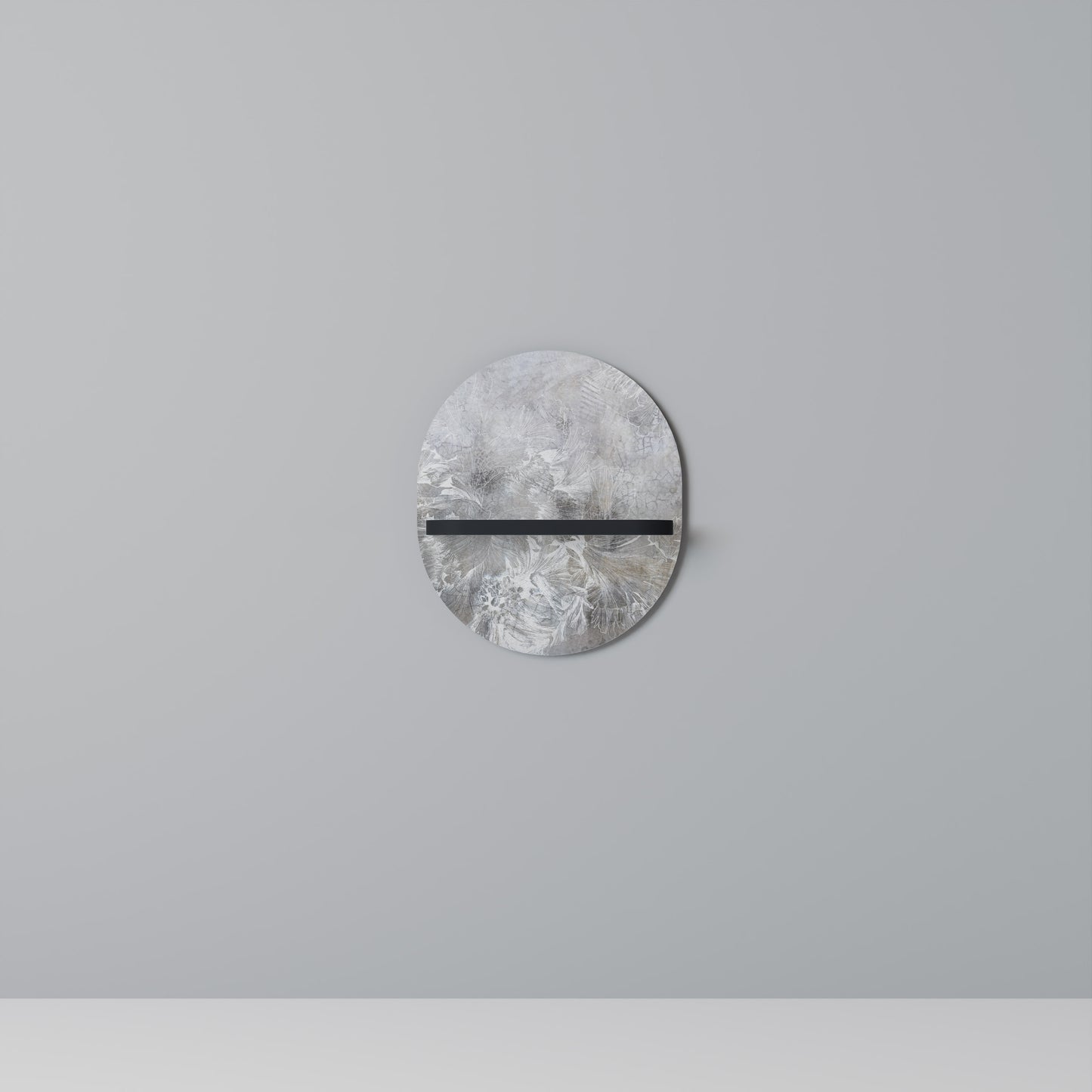 WHITE WHISPER Art Shelf