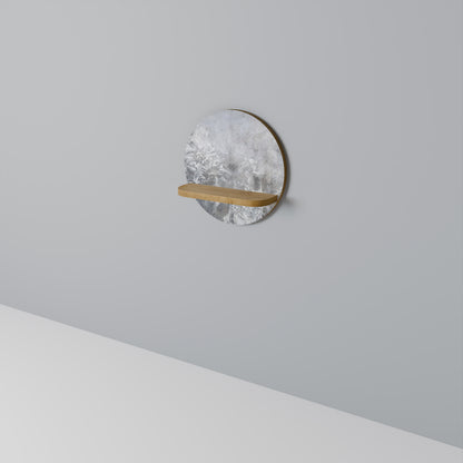 WHITE WHISPER Art Shelf