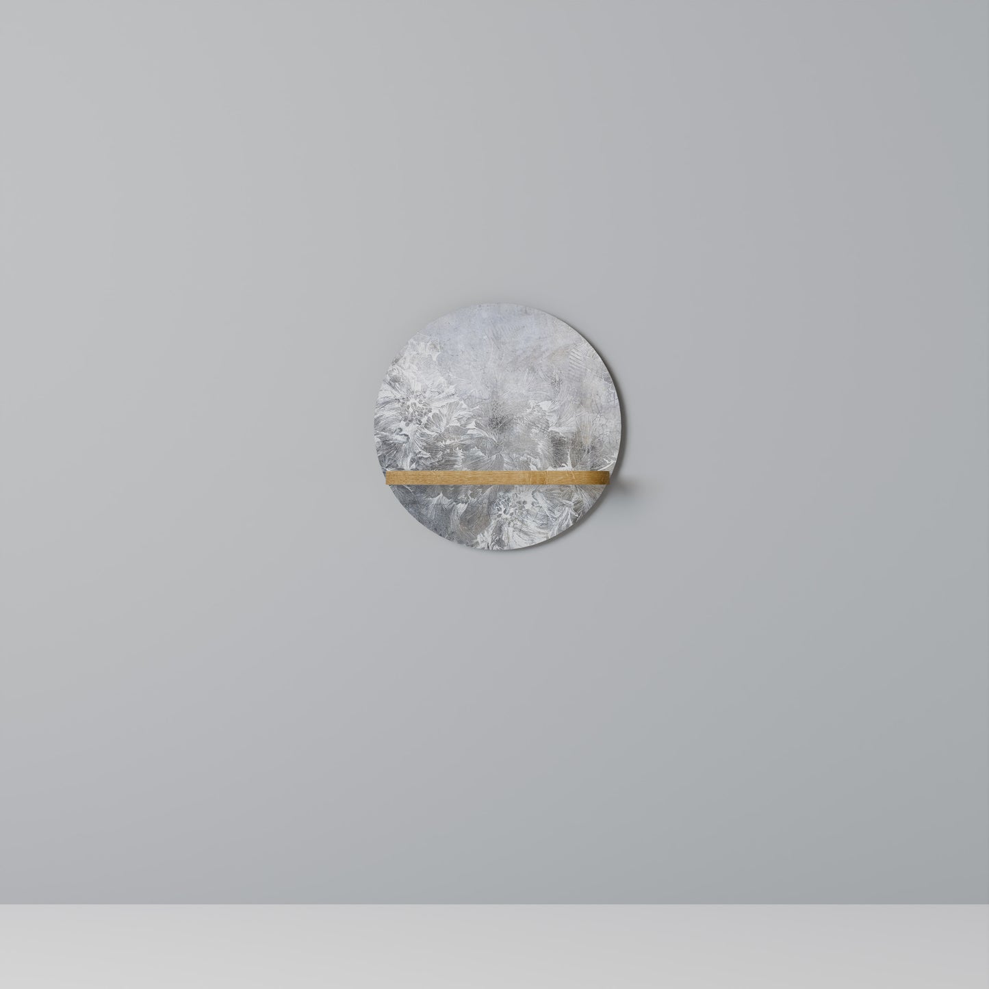 WHITE WHISPER Art Shelf