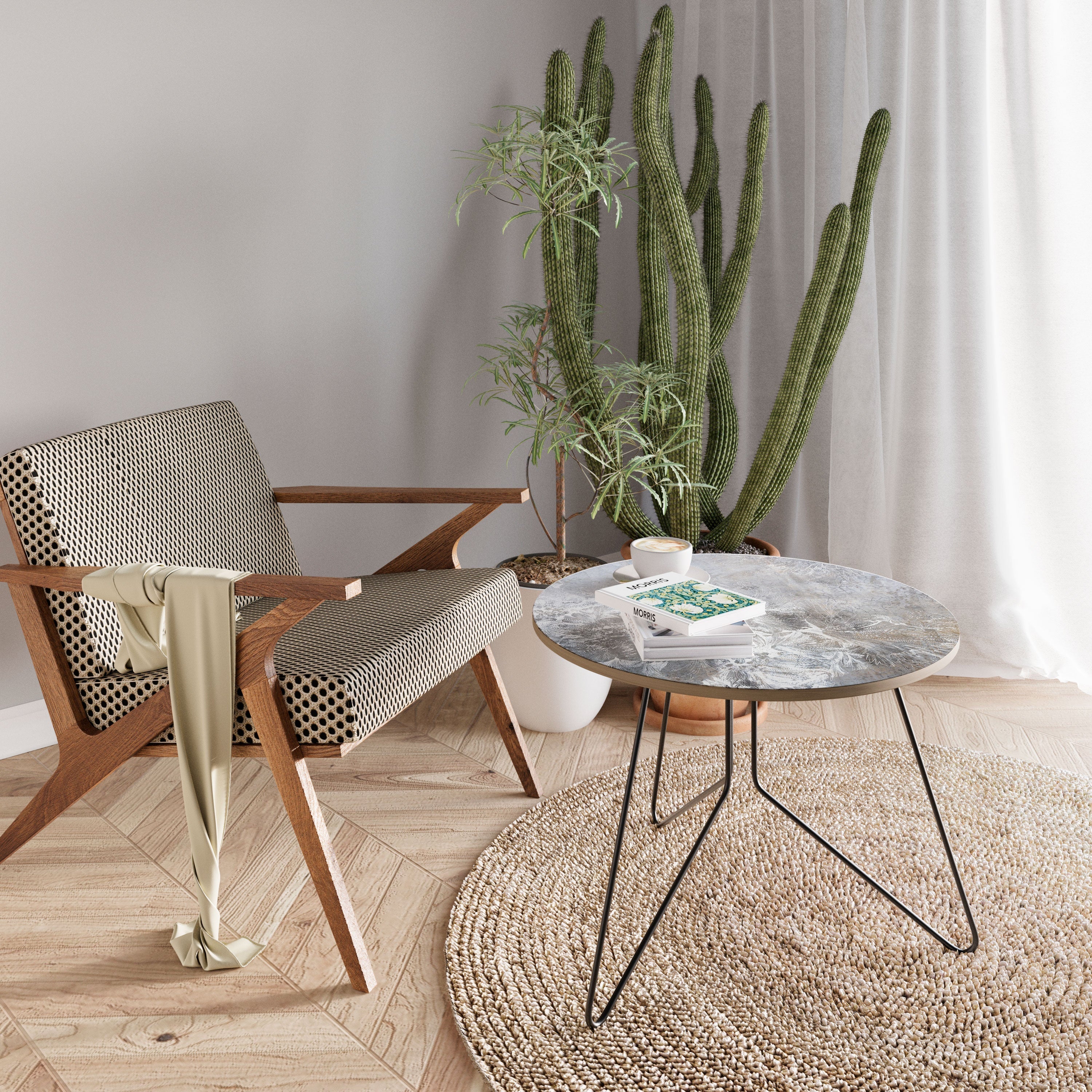 Table basse WHITE WHISPER 69