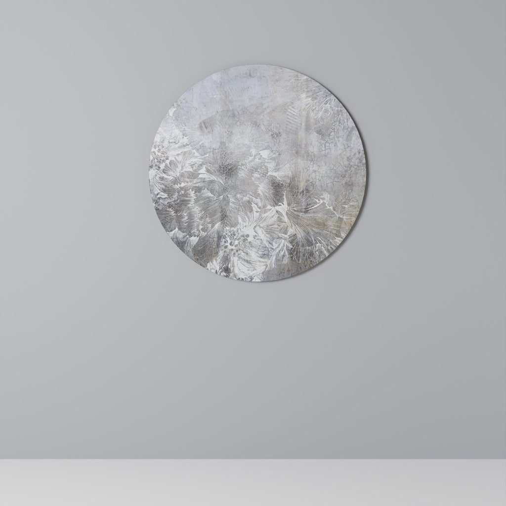 Décoration murale ronde WHITE WHISPER