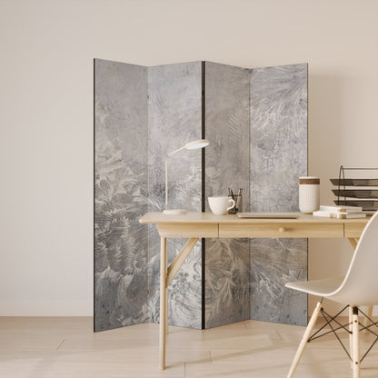 WHITE WHISPER 4-Panel Room Divider