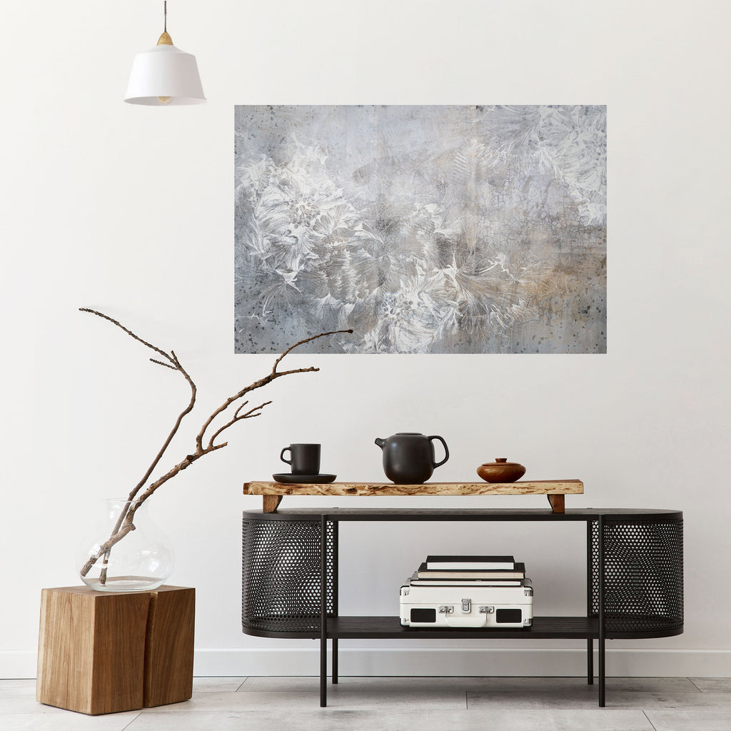 Affiche horizontale autocollante « WHISPER BLANC »