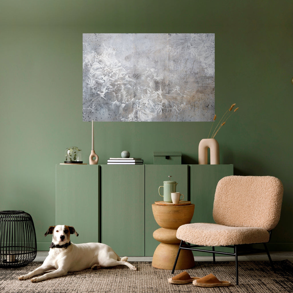 Affiche horizontale autocollante « WHISPER BLANC »