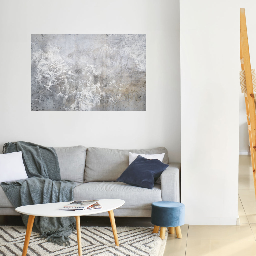 Affiche horizontale autocollante « WHISPER BLANC »