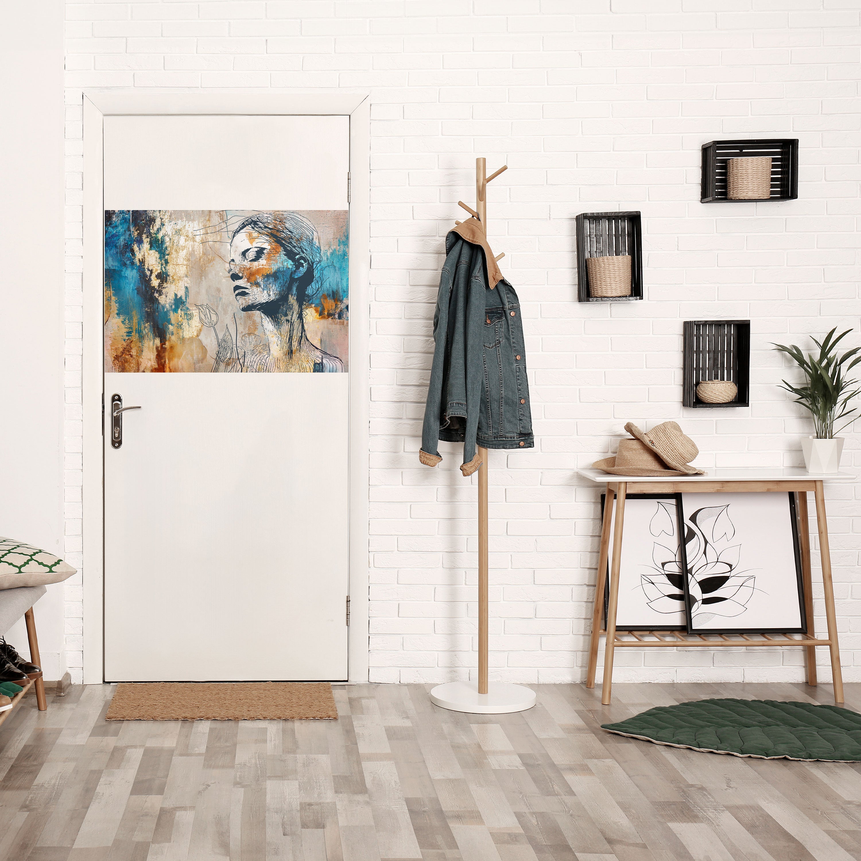 Affiche horizontale autocollante BREAK THE SILENCE