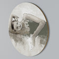 FROZEN IN TIME Round Wall Art