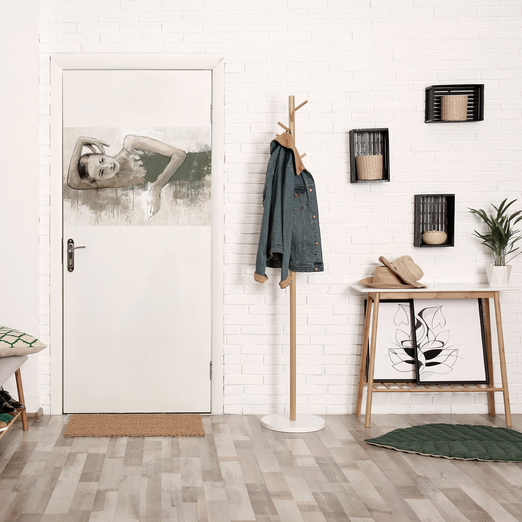 Affiche horizontale autocollante « FROZEN IN TIME »