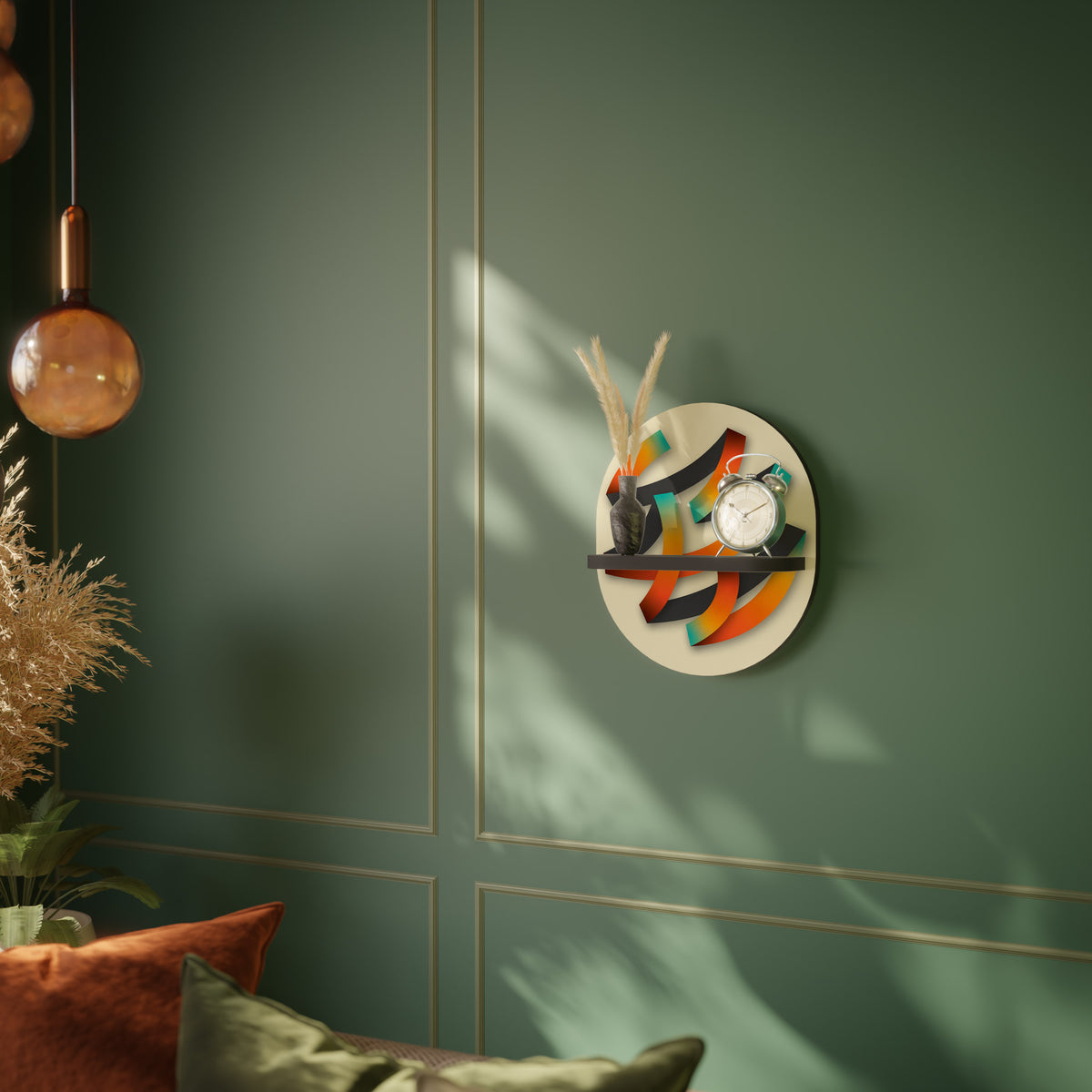 RIBBON REVERIE Art Shelf