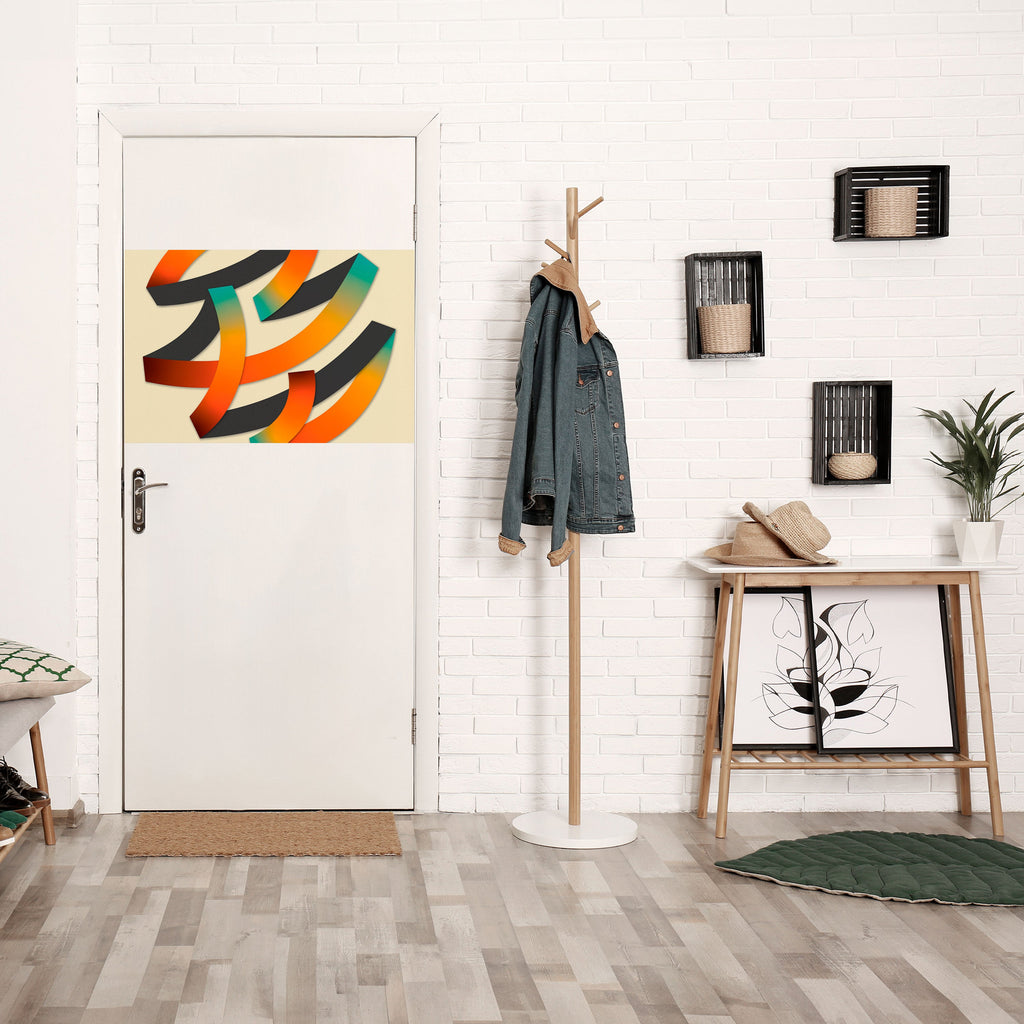 Affiche horizontale autocollante « RIBBON REVERIE »