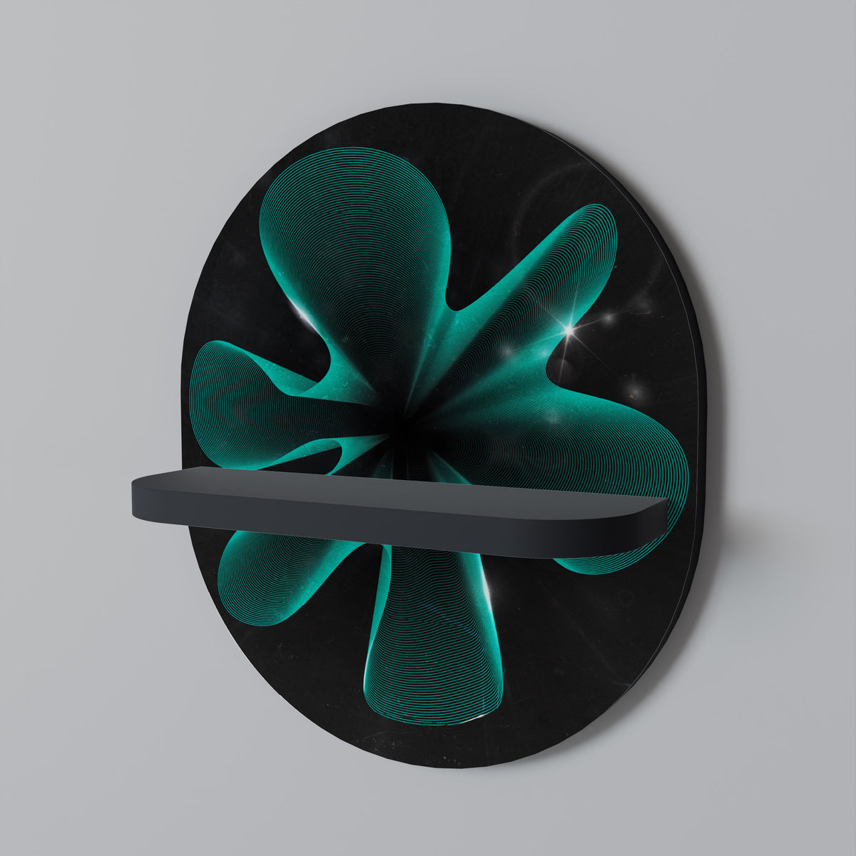 ELECTRIC ILLUSION Art Shelf