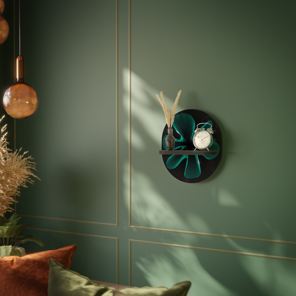 ELECTRIC ILLUSION Art Shelf