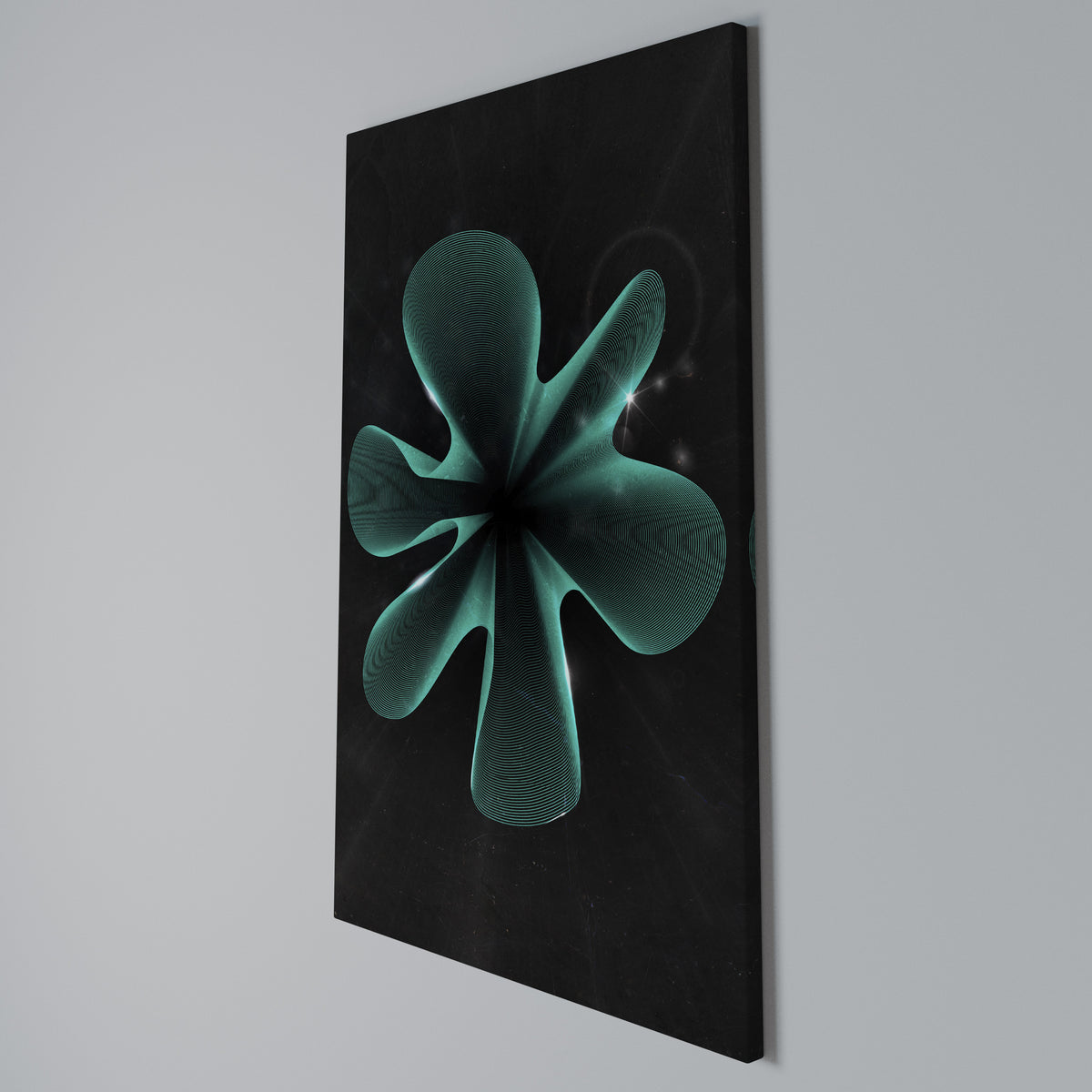 ELECTRIC ILLUSION Vertical Canvas Print